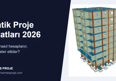 Statik Proje Fiyatları 2026: Bedel Nasıl Hesaplanır, Neler Etkiler?